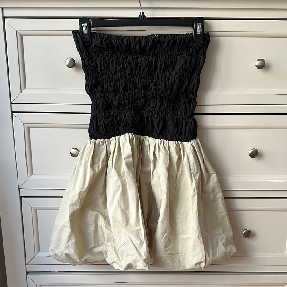 DISSH Stevie Black and Stone Mini Dress